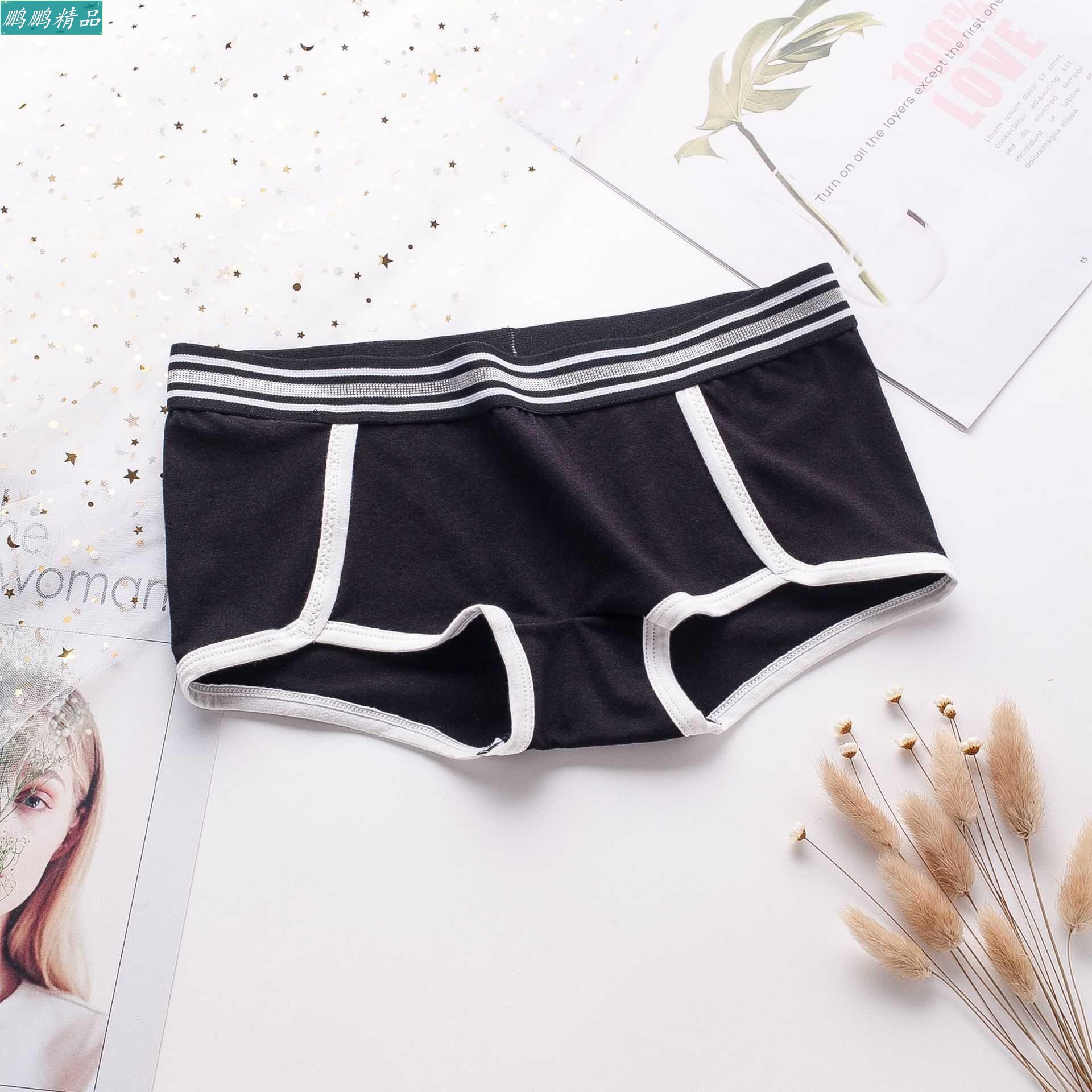 Cotton ladies underwear plus size boxer, sometimes called-图2