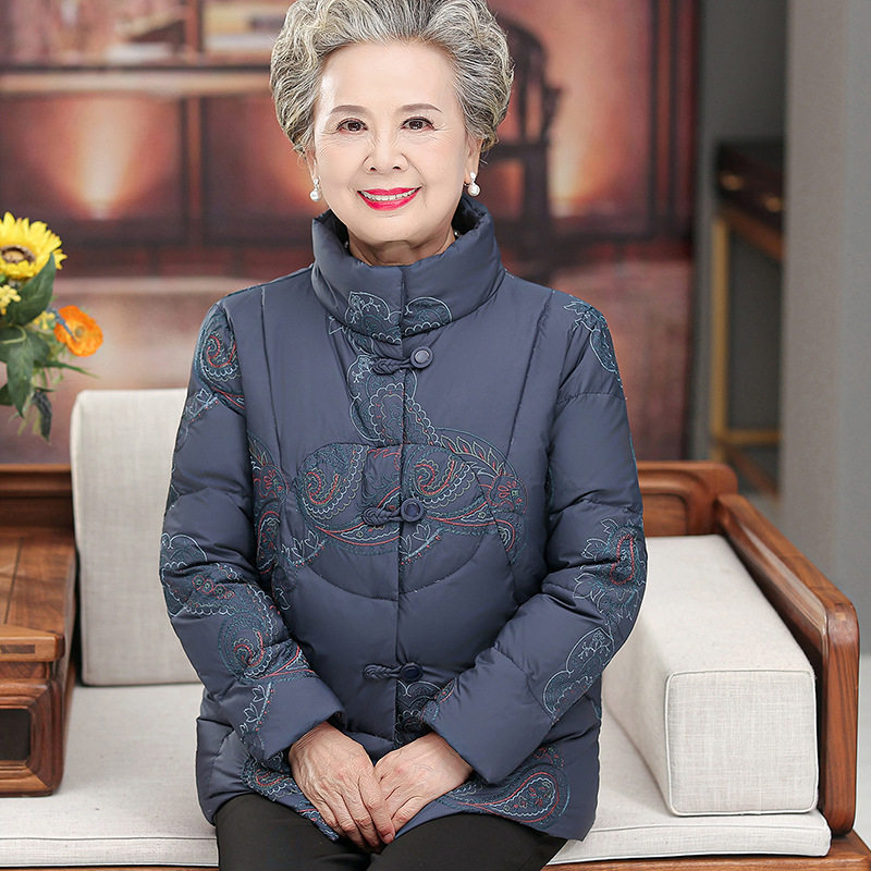 恒源祥老年人秋装女羽绒服奶奶装短款棉服老太太棉袄妈妈装外套老,淘宝优惠券,粉丝福利购,淘宝优惠卷