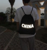 Drawstring backpack sports backpack waterproof backpack custom