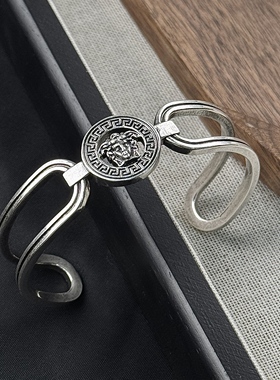 春夏新款蔡徐坤同款镂空满钻手镯