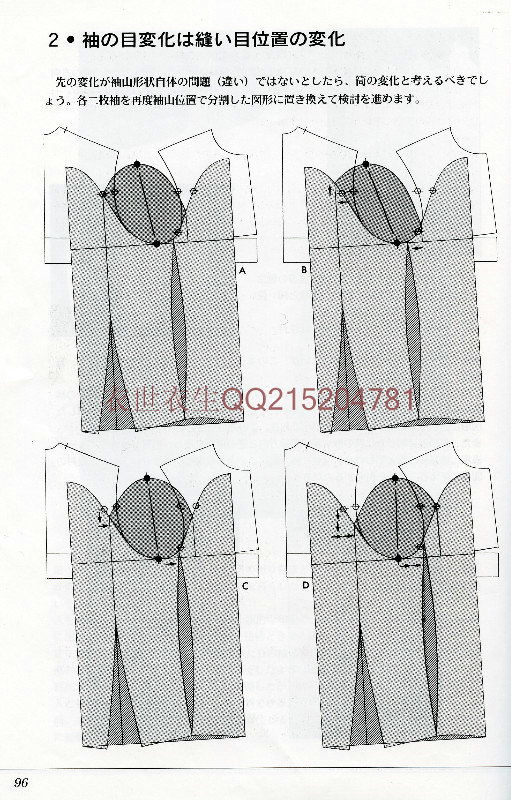 A56小仓万寿男配袖tailored sleeve日本服装打版袖型袖子素材 - 图1