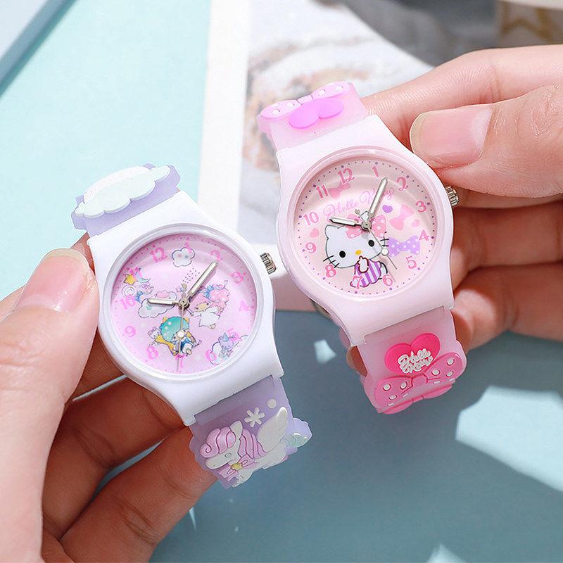 库洛米儿童手表女孩小学生幼儿园女童只看时间三丽鸥美乐蒂石英表,淘宝优惠券,粉丝福利购,淘宝优惠卷