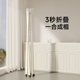 Folding clothes drying rack, floor-standing small balcony clothes rack, small household, does not take up space, cool and dry quilt artifact