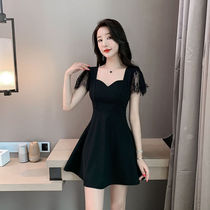 Start-ups Yixing night club Sexy womens dress Slim Nightclub Sexy dress Dress Bath Massage Short Skirt Dress Technician