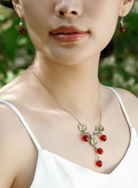 圣诞节地厘蛇果纽约艺术珠宝