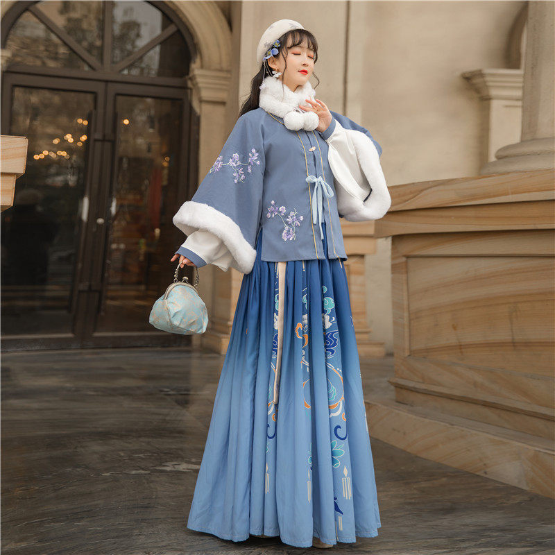 原创中国风古装正版改良小个子汉服 麦括汉服