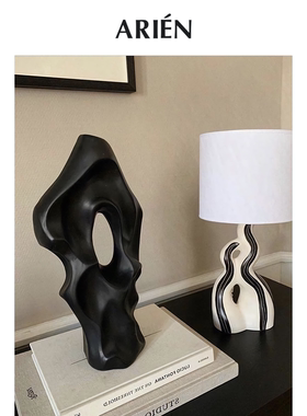 风雕塑小众风雕塑花ns摆件小众