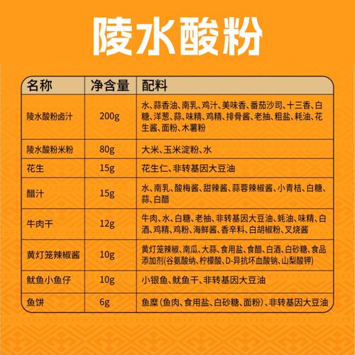 正宗海南粉陵水酸粉含配料包美食特产米粉速食腌粉小吃易小满 - 图1