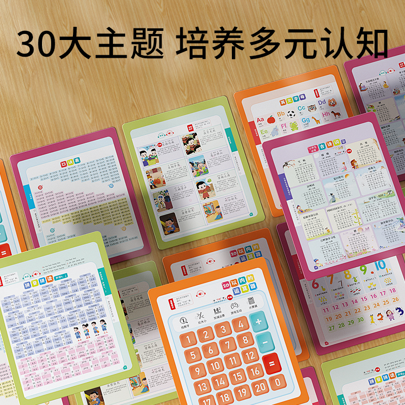 会说话的幼小衔接发声书小学认字启蒙学习机幼儿识字儿童早教点读 - 图1