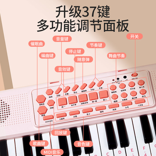 New Year Gift Children's Electronic Keyboard Early Education Toy Birthday
