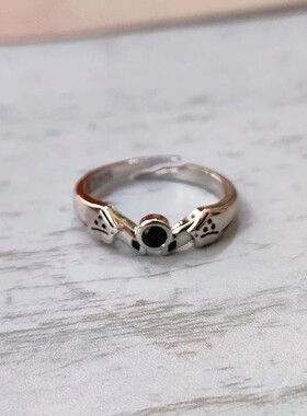 萨菲罗斯戒指FFⅦ最终幻想炽天使指环二次元动漫周边饰品