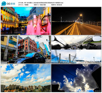 澳门延时摄影人文航拍城市街景地标建筑风景旅游宣传片视频素材