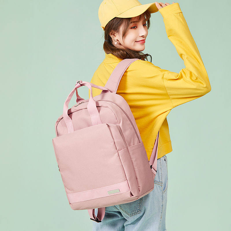 书包女大学生初中生15.6寸14 优王双肩背包