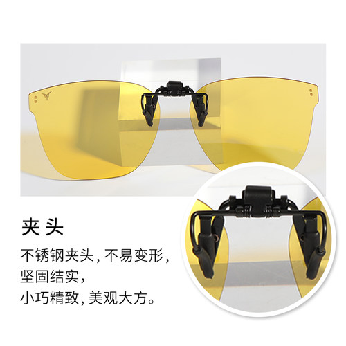 御C2505速龙PLUS近视夹片开车钓鱼日夜两用强反光变色看漂增晰镜 - 图2