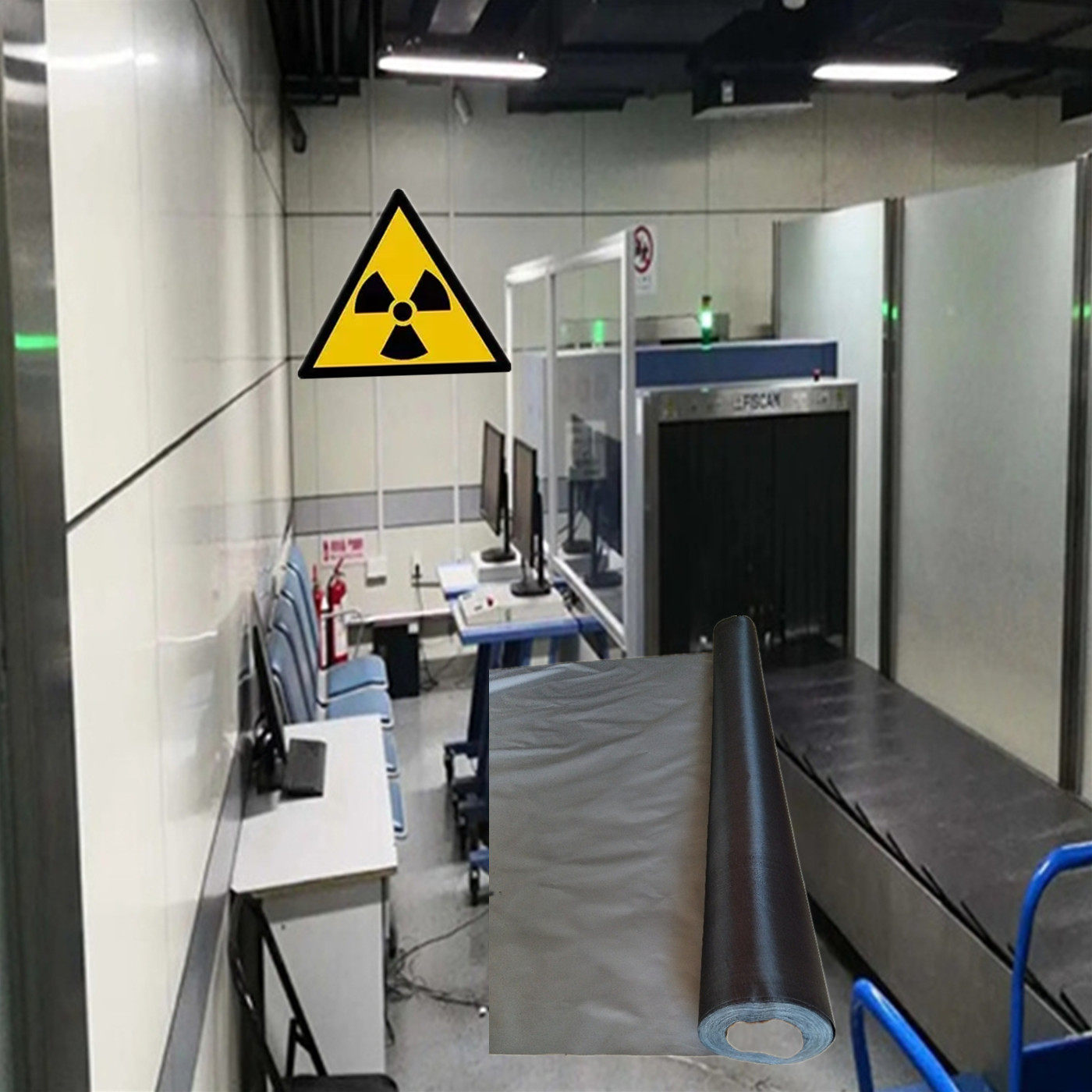 Anti-ionizing radiation cloth UV machine to block UV rays