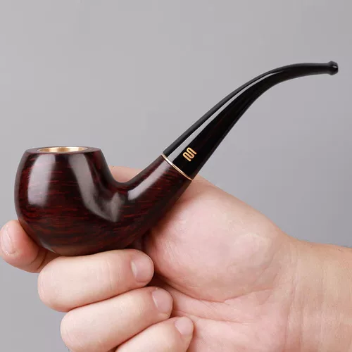 Медная старомодная курительная трубка ручной работы, мундштук, аксессуары