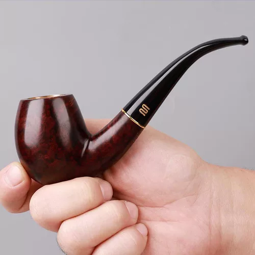 Медная старомодная курительная трубка ручной работы, мундштук, аксессуары