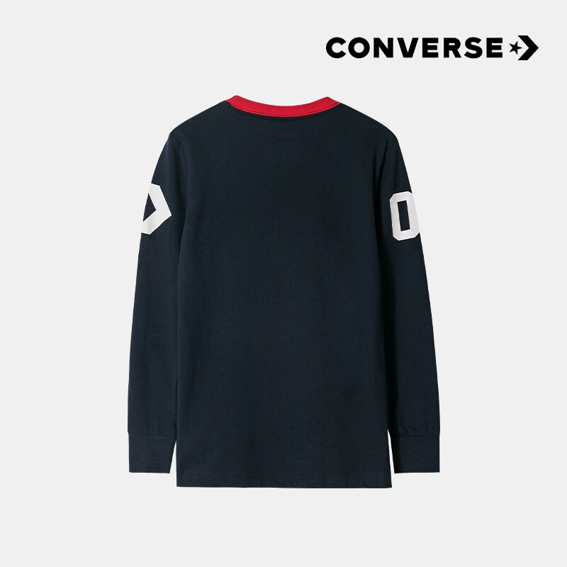 converse童装男童长袖t恤年打底衫 converse永兴东润T恤