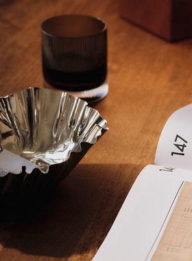 镜面不锈钢水果碗装饰器皿摆件