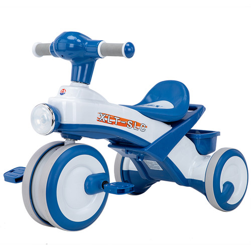 儿童三轮车宝宝手推车脚踏车1-2-3岁男孩女孩轻便幼童静音滑行车 - 图3