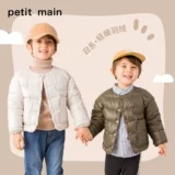 Демисезонный детский пуховик подходит для мужчин и женщин, удерживающая тепло легкая и тонкая куртка, детская одежда