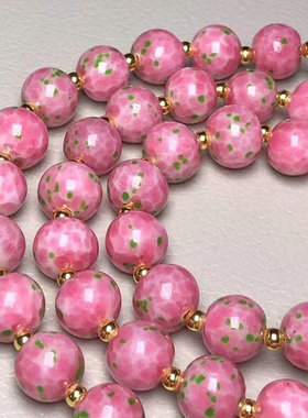 老琉璃长款圆珠毛衣链女款