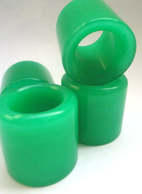 手工雕天然马来玉仿古扳指