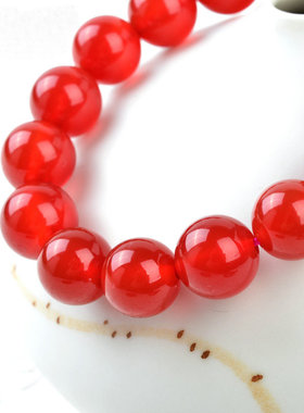 特价正品天然水晶圆珠玛瑙红玉髓