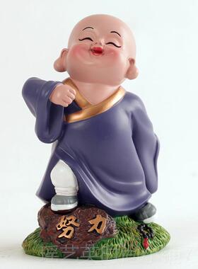 正品妙工新中式沙弥办桌装饰摆件解压治桌愈书家居饰坊品禅意公小