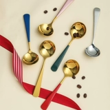 Креативная корейская милая ложка из нержавеющей стали для домашнего использования, нержавеющая сталь AISI 304, популярно в интернете