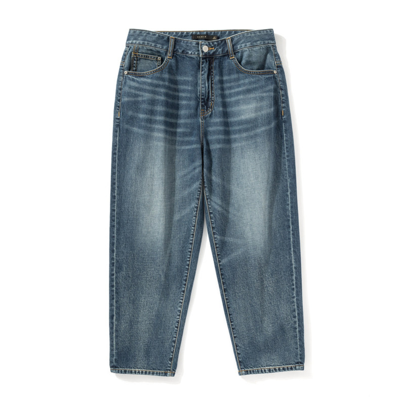 森马锥形男青年2020夏新款牛仔裤 森马outlets店牛仔裤