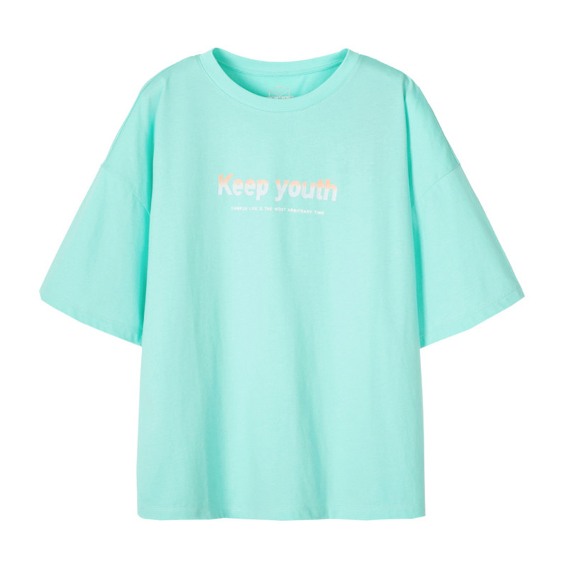 森马短袖2020夏季新款圆领字母t恤 森马outlets店T恤