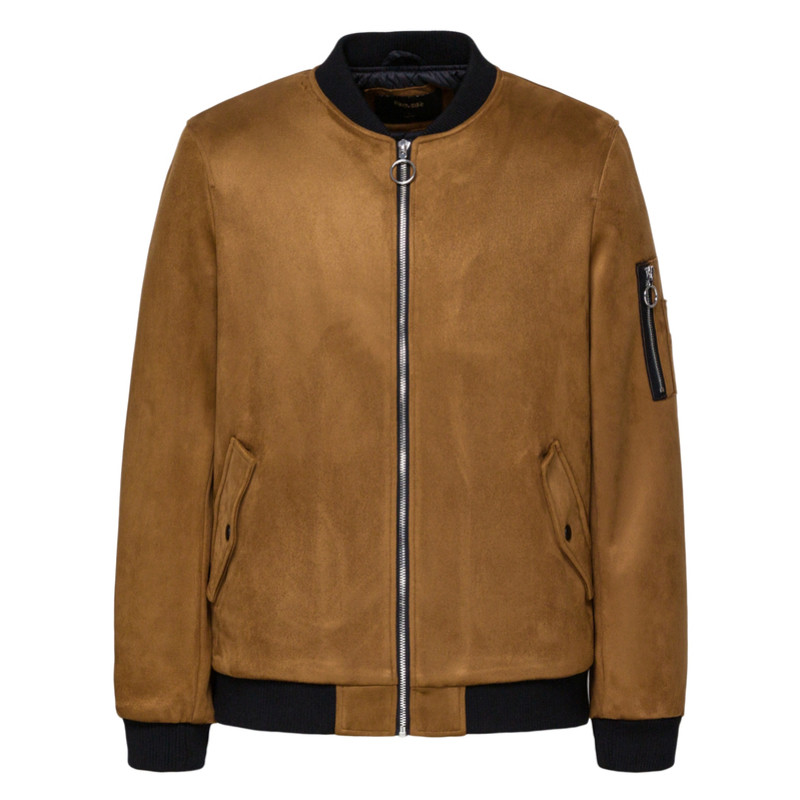 清仓森马韩版棒球服领飞行员潮棉服 森马outlets店夹克