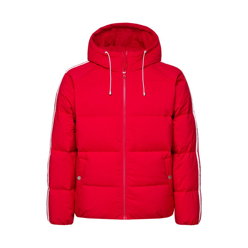 清仓森马短款年轻宽松连帽情羽绒服 森马outlets店羽绒服