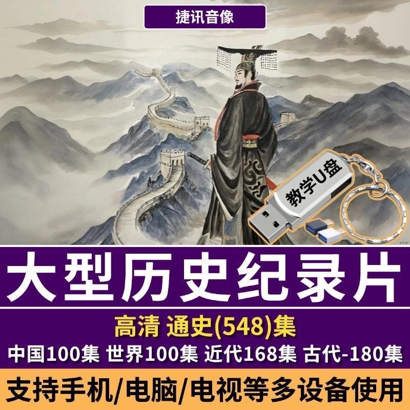 4部548集历史纪录片影视合集MP4格式优U盘车载投影仪通用优U盘,淘宝优惠券,粉丝福利购,淘宝优惠卷