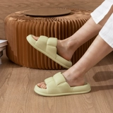 Летние тапочки, обувь, нескользящие слайдеры для влюбленных на платформе, изысканный стиль