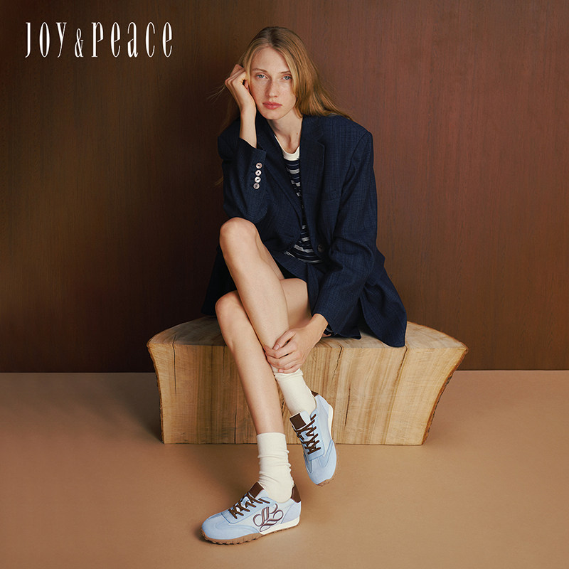 真美诗小彩蛋2025秋新款刺绣休闲运动透气阿甘鞋德训鞋女29801CM5,淘宝优惠券,粉丝福利购,淘宝优惠卷