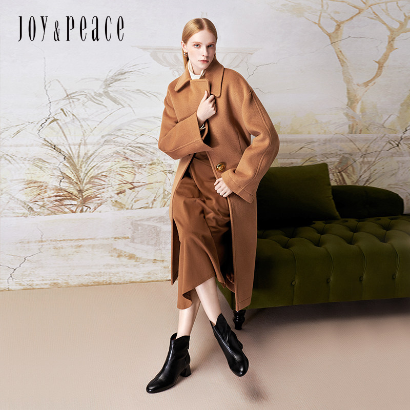 真美诗下半场2024冬软糯羊皮优雅舒适圆头粗跟时装靴女YZU21DD4,淘宝优惠券,粉丝福利购,淘宝优惠卷