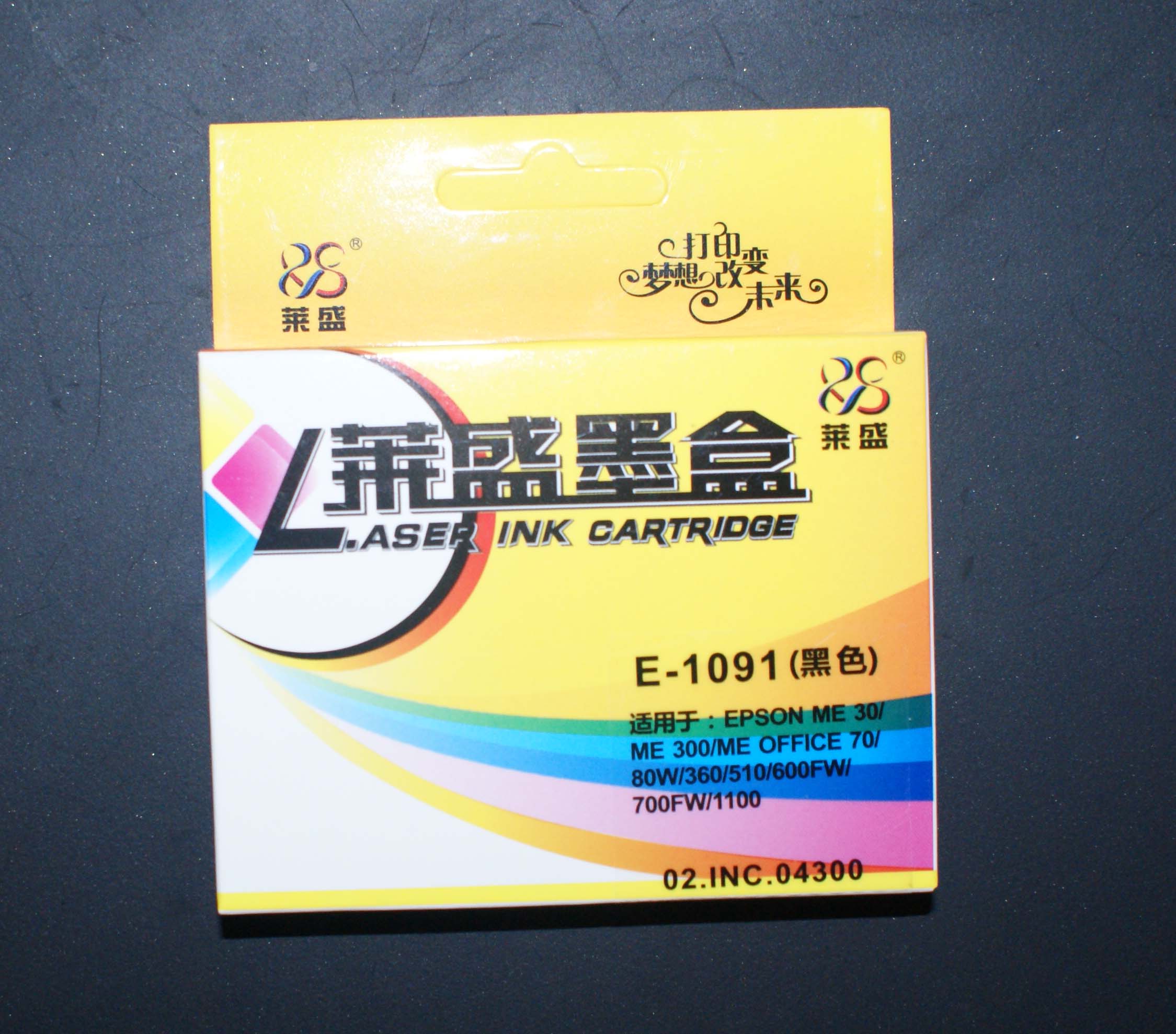 莱盛E-1091墨盒适用爱普生109 T1091 me300 ME30 ME360 ME600F ME650 me1100 ME700FW OFFICE 700FW ME1100 - 图1