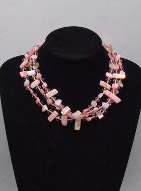 时尚简约水晶女式项链