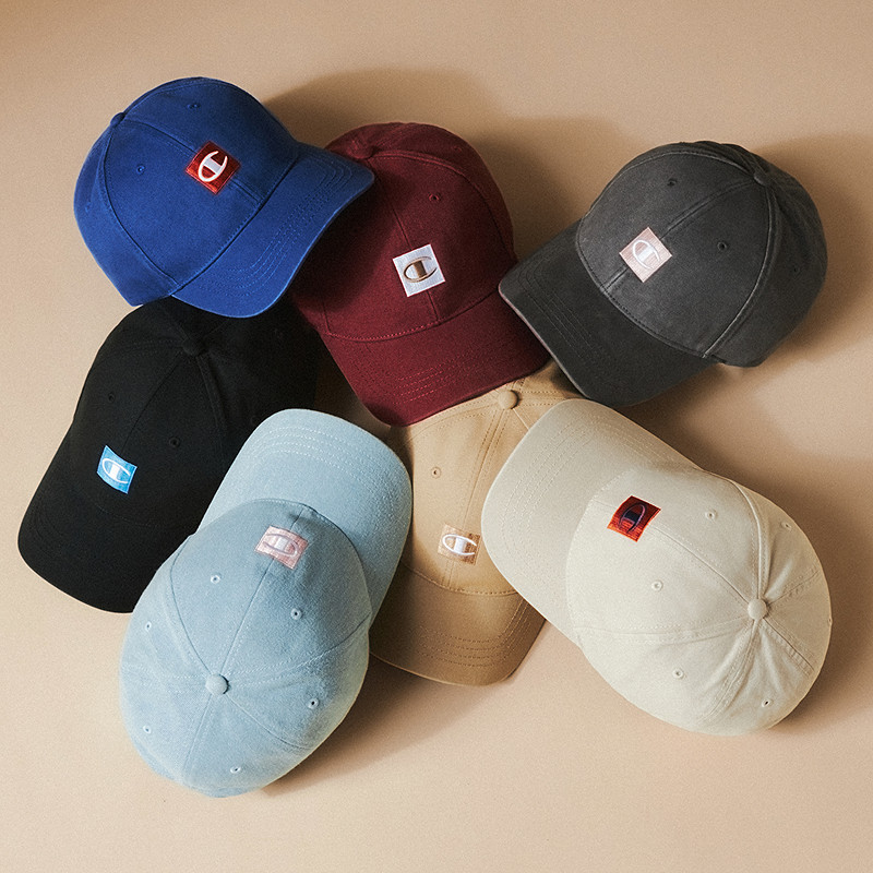 Champion冠军棒球帽2026春季新款红色鸭舌帽男女潮流休闲运动帽,淘宝优惠券,粉丝福利购,淘宝优惠卷