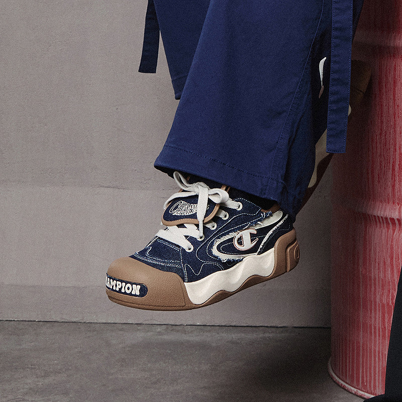 Champion冠军面包鞋2026春季新款厚底红色板鞋女潮流增高休闲鞋男,淘宝优惠券,粉丝福利购,淘宝优惠卷