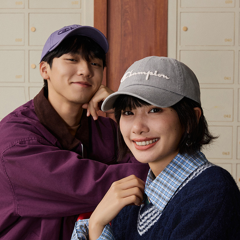 【王俊凯同款】Champion冠军棒球帽情侣25秋季新款休闲鸭舌帽男女