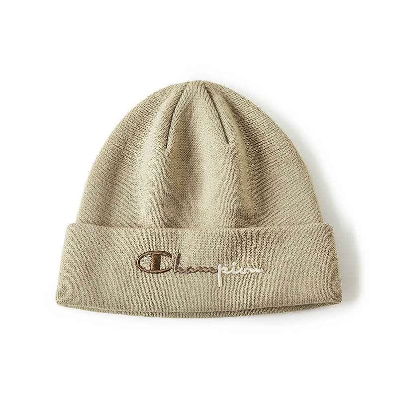 Champion冠军针织帽2025秋冬新款女柔软红色毛线帽男复古百搭冷帽,淘宝优惠券,粉丝福利购,淘宝优惠卷