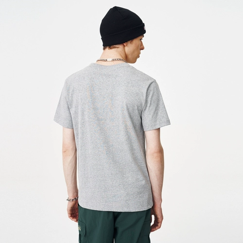 Чемпионский Чемпион Официальный веб -сайт Флагманский офицер магазина T -Focket Pure Cotton Cotton Round Seck White Elive Мужчины и женщины ранней весной