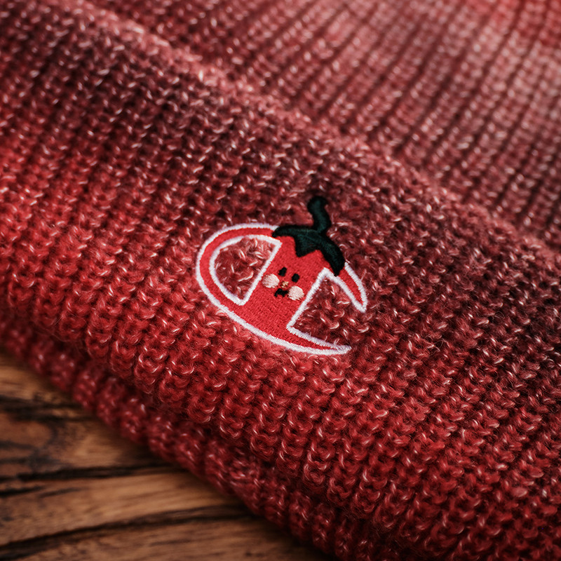 Champion冠军针织帽25秋冬新款暖暖舒芙蕾女红色毛线帽男运动冷帽,淘宝优惠券,粉丝福利购,淘宝优惠卷