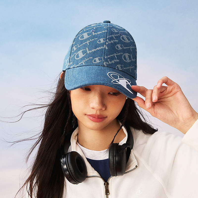 Champion冠军棒球帽25夏季新款男女情侣休闲满印老花鸭舌帽子遮阳,淘宝优惠券,粉丝福利购,淘宝优惠卷