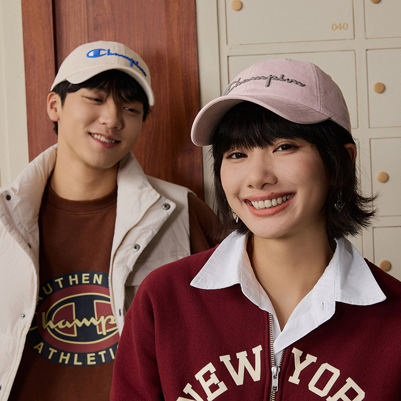 【王俊凯同款】Champion冠军棒球帽情侣25秋季新款休闲鸭舌帽男女