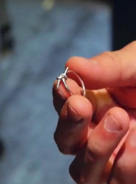 真爱的谎言之破冰者谭925银戒指