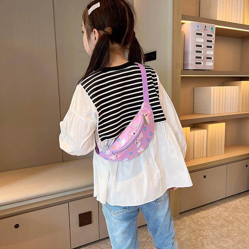 韩版儿童腰包宝宝卡通可爱服饰配饰零钱包幼儿园百搭时尚胸包外贸,淘宝优惠券,粉丝福利购,淘宝优惠卷